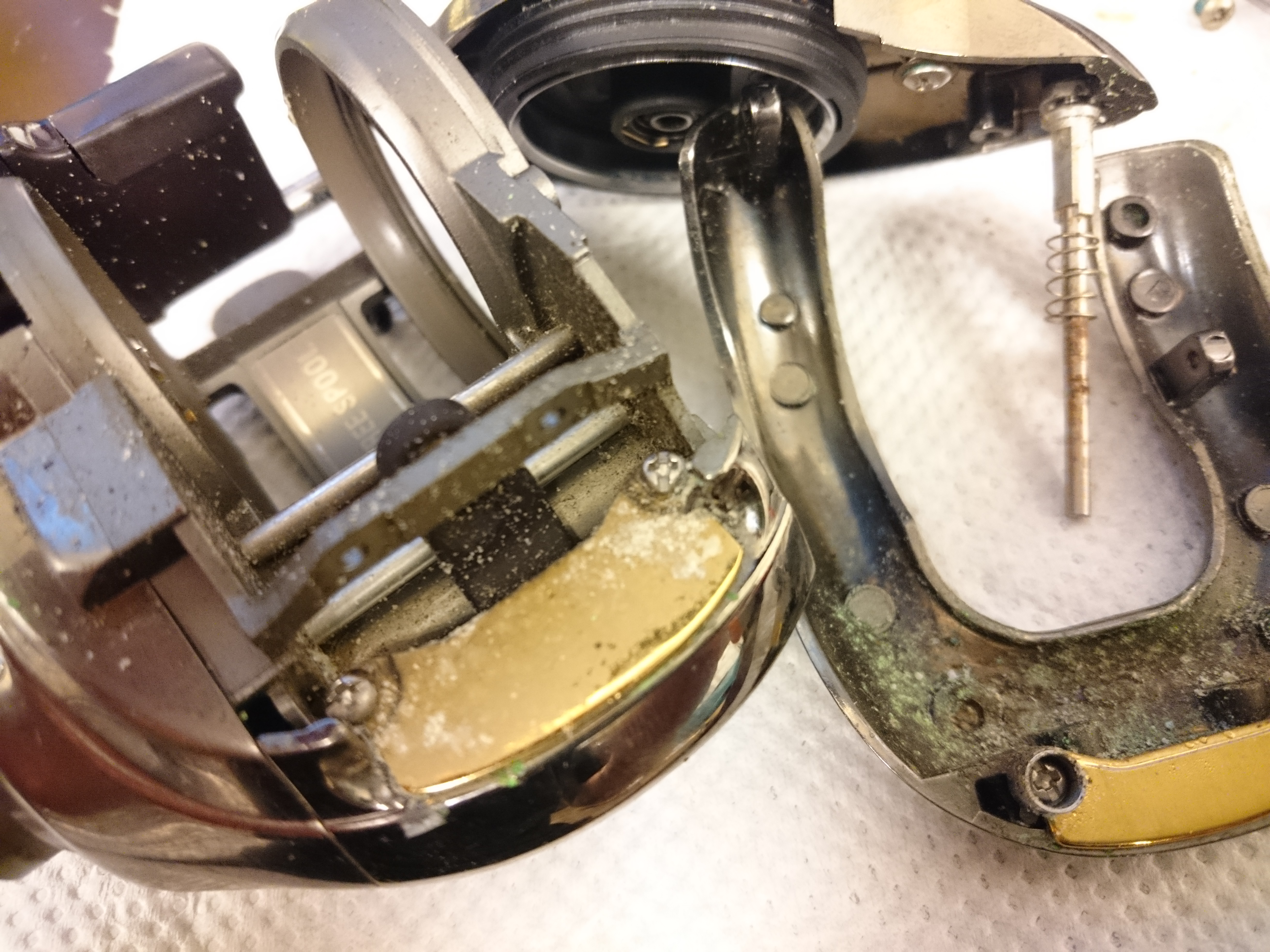 シマノ 初代アンタレス ボディパーツ スプールセット ZPI 夢屋